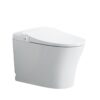 Electronic smart toilet with heated toilet seat