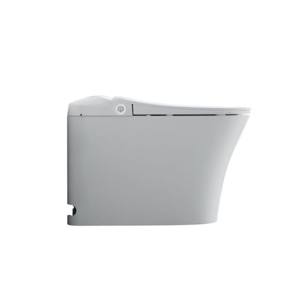Electronic smart toilet with heated toilet seat
