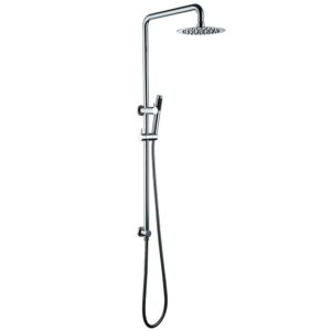 Shower faucet set with adjustable hand sprayer