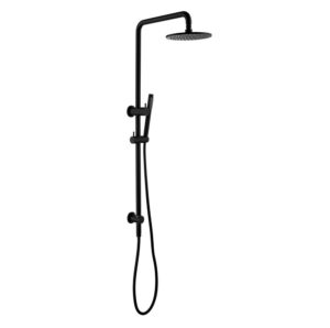 Shower faucet matte black with adjustable hand sprayer