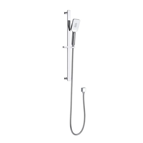Wall mounted slide bar with hand held shower