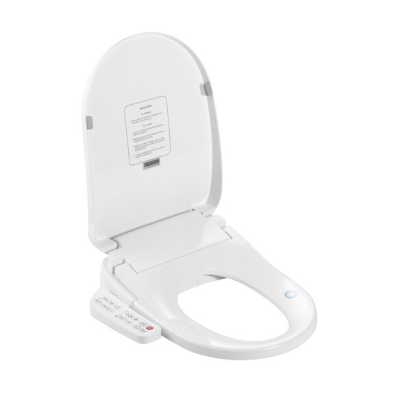 U shape electronic smart seat cover with integrated control panel